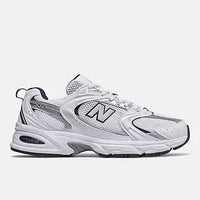 NB 530 - Weiß mit Naturindigo / 36